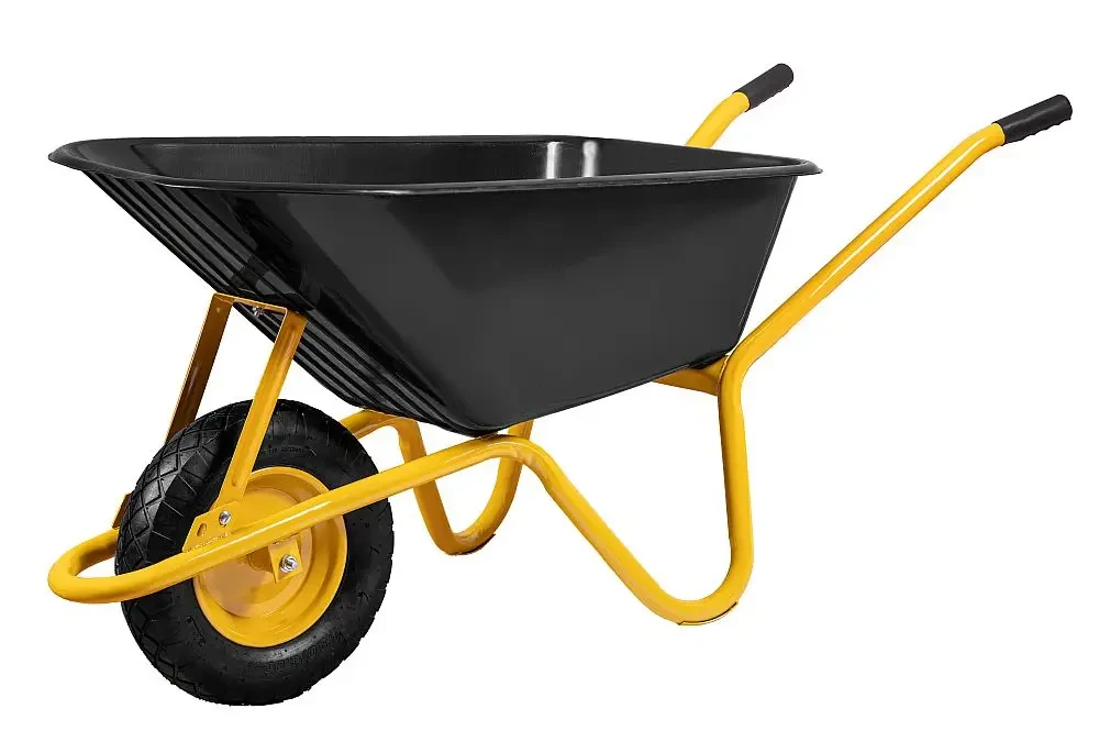 Тачка будівельна BudMonster 1-колісна 90 л 200 кг (01-065П) - фото 5 Тачка будівельна BudMonster 1-колісна 90 л 200 кг (01-065П) - фото 5