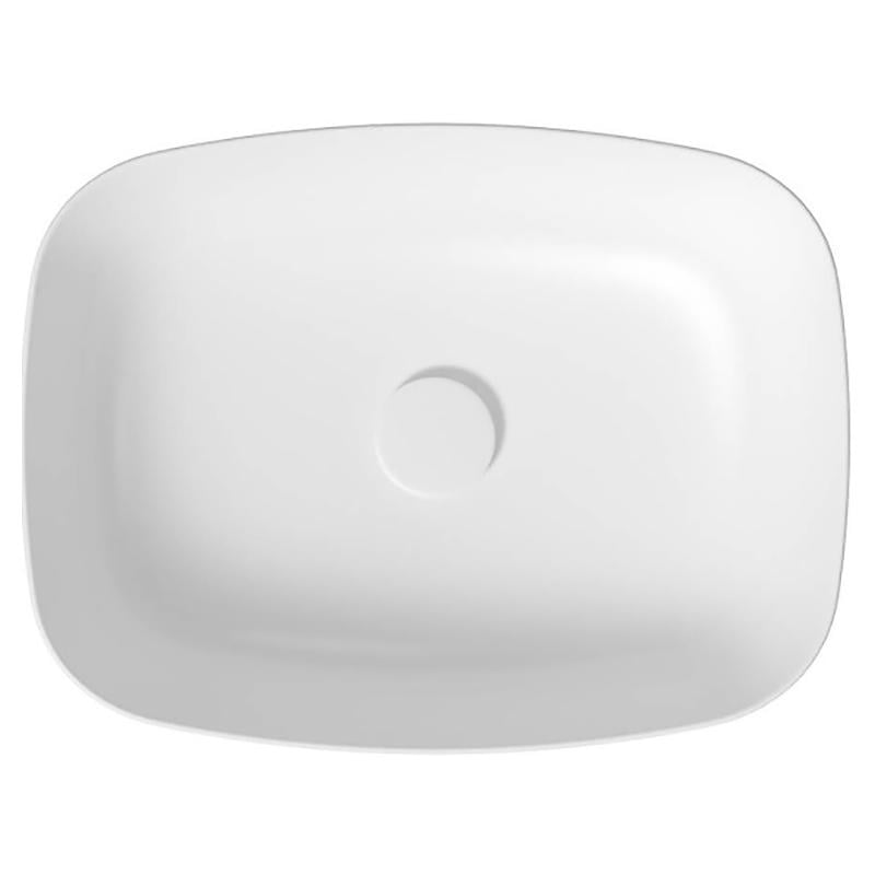 Умывальник на столешницу Cersanit Larga прямоугольный 50х38 см Белый (K677-003) - фото 2 Умывальник на столешницу Cersanit Larga прямоугольный 50х38 см Белый (K677-003) - фото 2