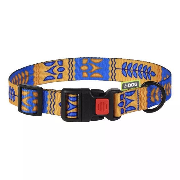 Нашийник для собаки ТМ HIDOG Колосок ширина 20 мм обхват шиї 30-40 см М (103/1035)