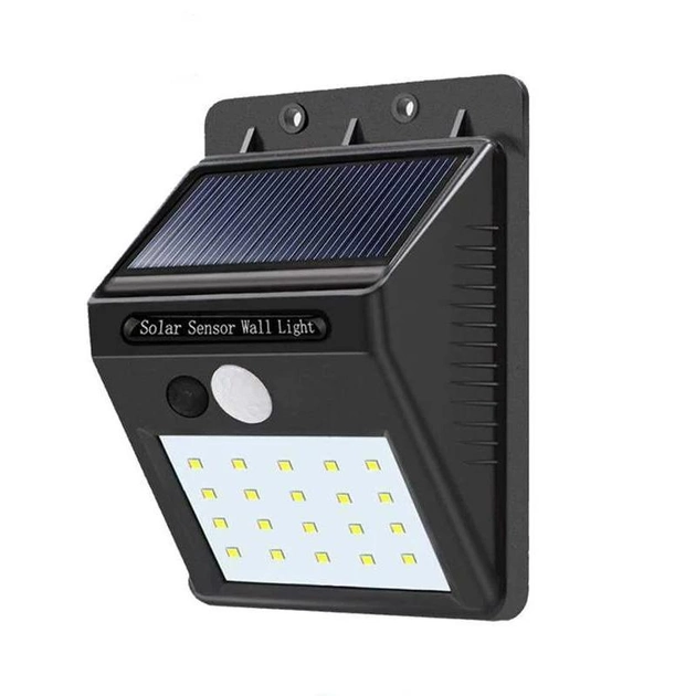 Прожектор Solar Motion Sensor Light 5115 30 LED з датчиком руху на сонячній батареї Чорний (13296880) - фото 11 Прожектор Solar Motion Sensor Light 5115 30 LED з датчиком руху на сонячній батареї Чорний (13296880) - фото 11
