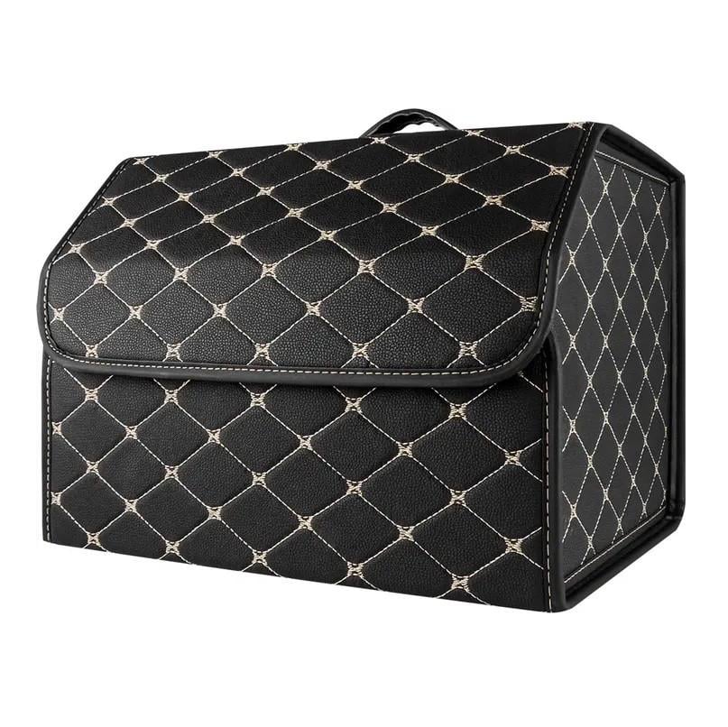 Органайзер в багажник автомобиля RIAS AOB-542 40x32x30 см Black/Beige (3_06760)