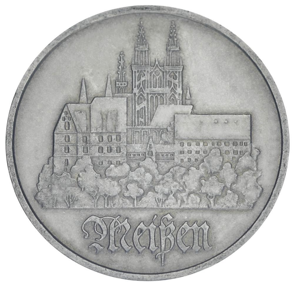 Коллекционная монета Германия 5 марок 1972 F-VF А город Майсен