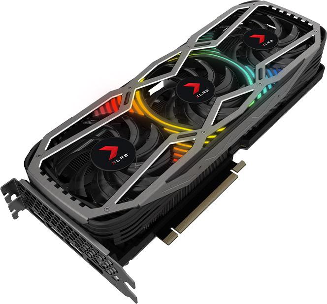 Відеокарта PNY GeForce RTX 3080 Ti 12GB XLR8 Gaming Revel Epic-X RGB Triple Fan (VCG3080T12TFXPPB) - фото 6