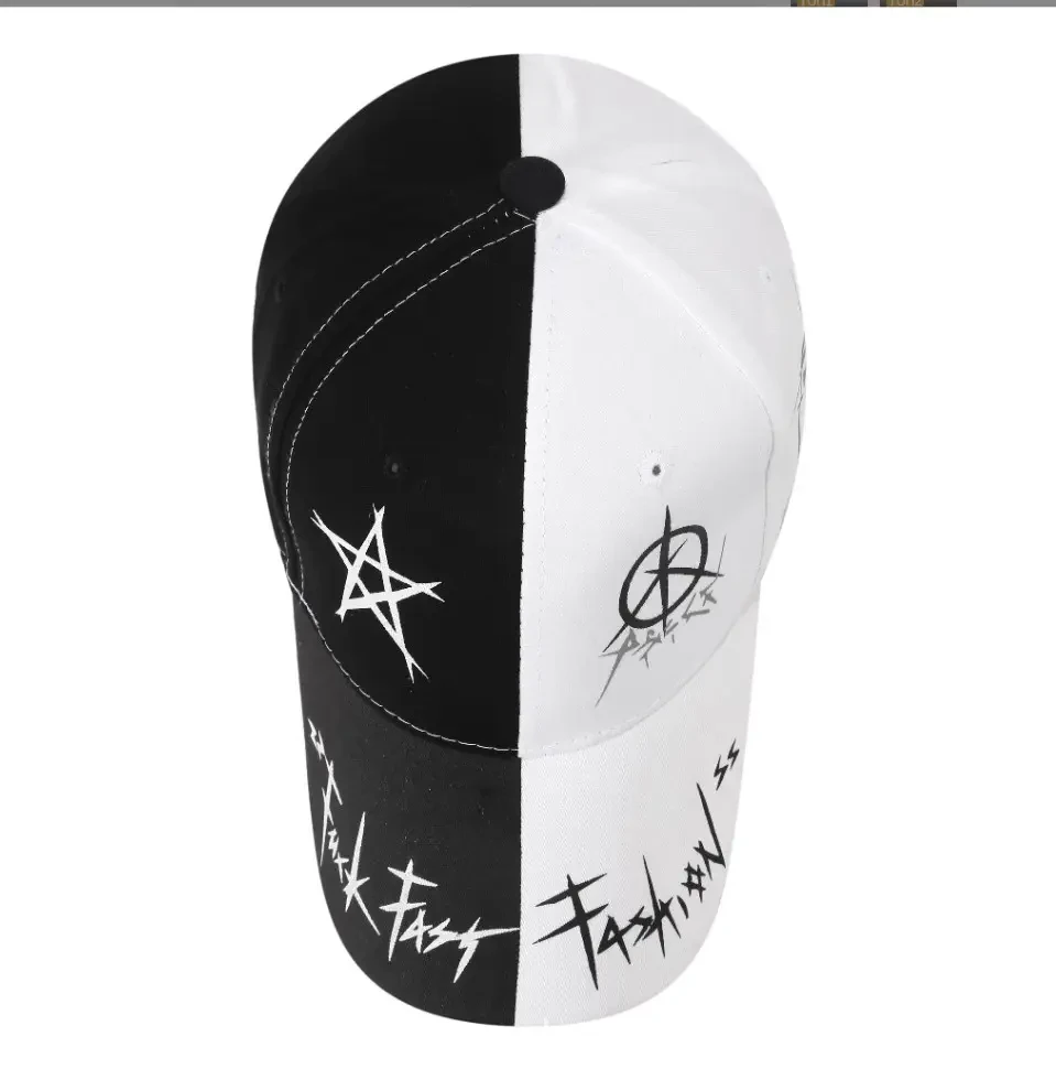 Бейсболка чоловіча з написом Чорно-білий (2549772387) - фото 3 Бейсболка чоловіча з написом Чорно-білий (2549772387) - фото 3