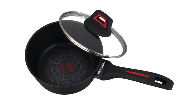 Ківш Edenberg 16х7 см 1,2 л з термоіндикатором (EB-13089) - фото 2 Ківш Edenberg 16х7 см 1,2 л з термоіндикатором (EB-13089) - фото 2