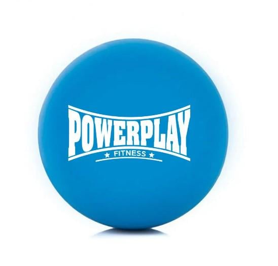Масажний силіконовий м'яч PowerPlay PP-4354 Silicone Lacrosse Ball 6,5 см Синій (PP-4354_Blue)