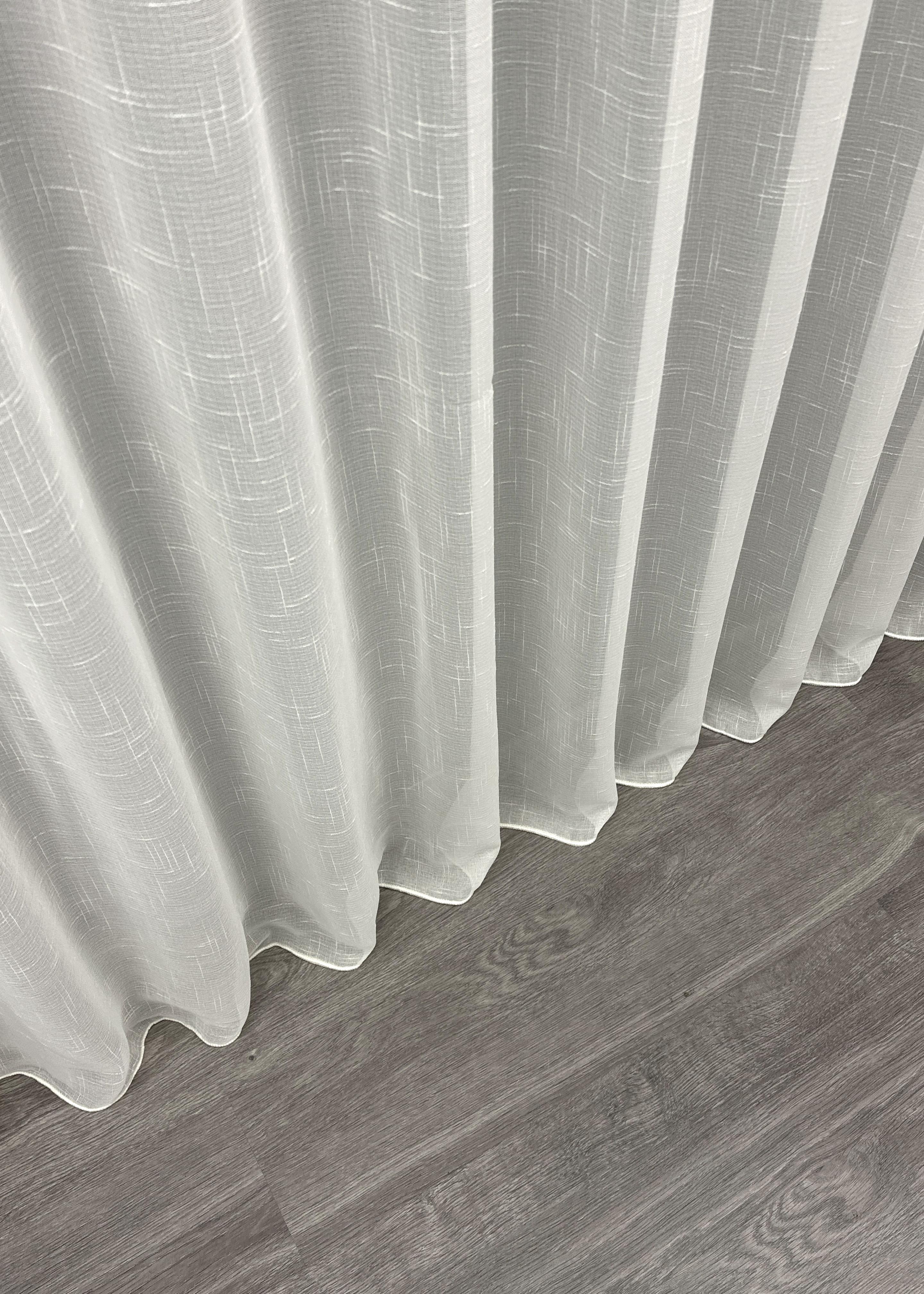 Тюль VR-Textil 876т льон 500х270 см Бежевий (43-080) - фото 9