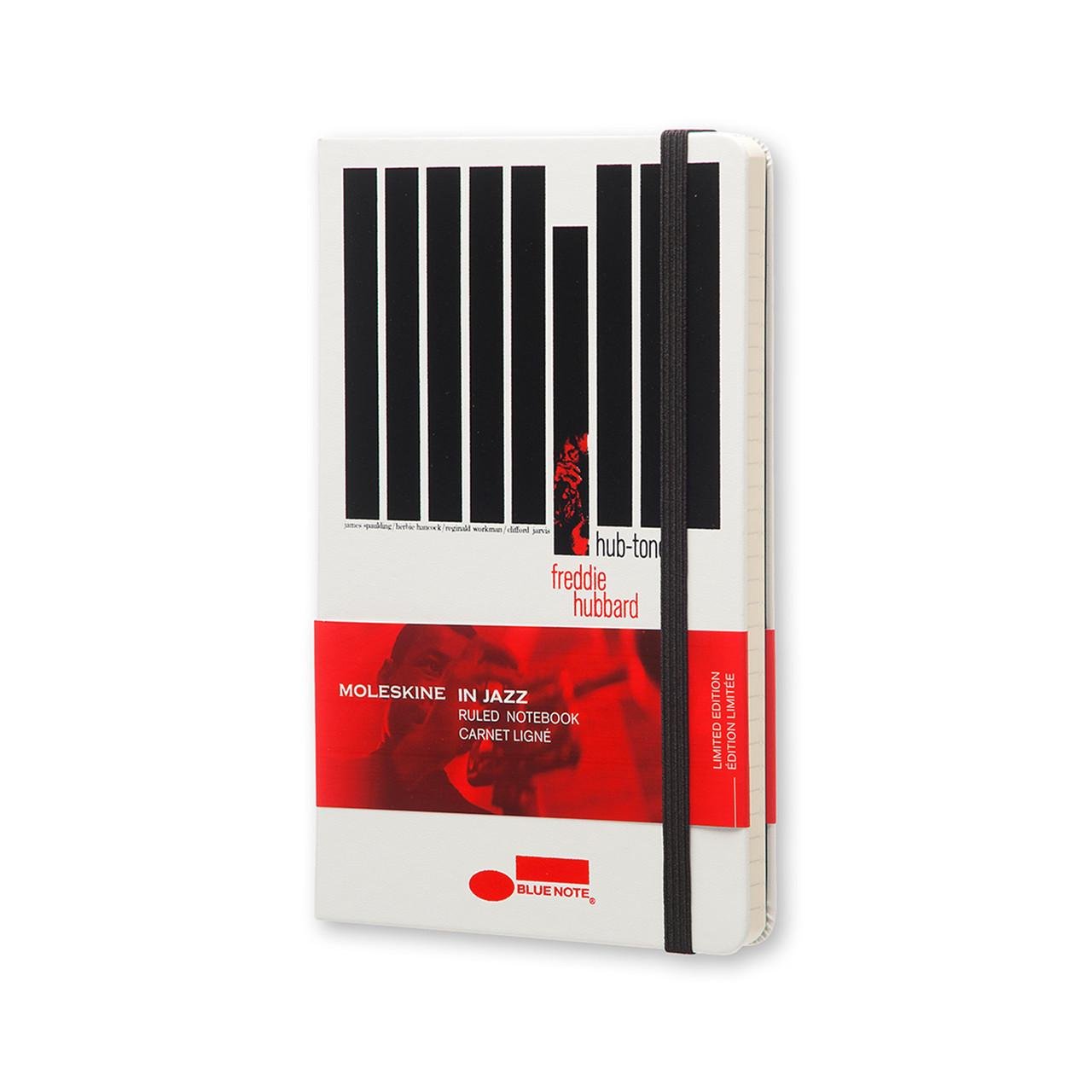 Блокнот Moleskine Limited Bluenote средний 240 страниц белый в линейку 13х21 см (LEBLQP060)