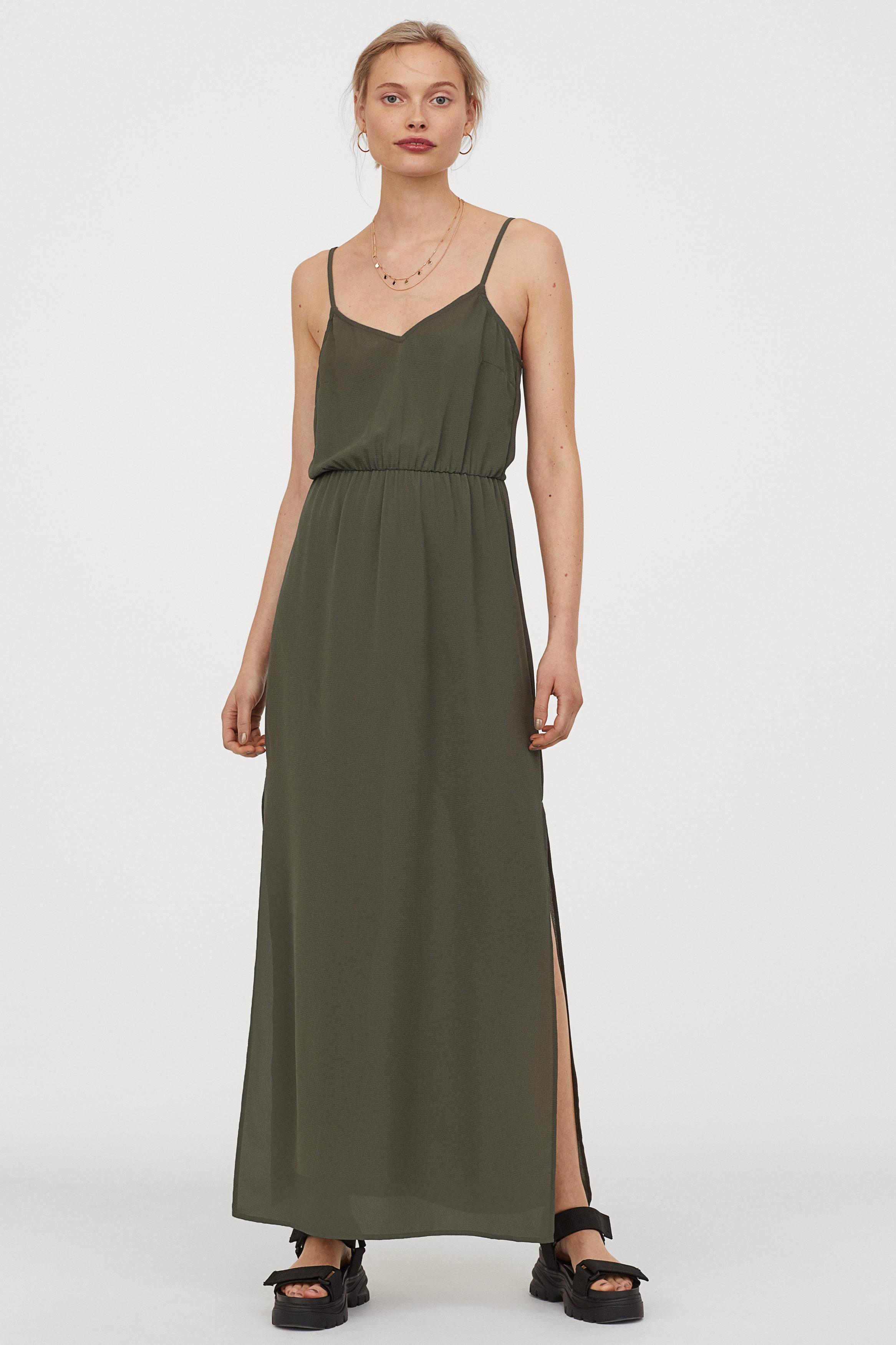 Платье H&M р. 44 Зеленый (717727b16)