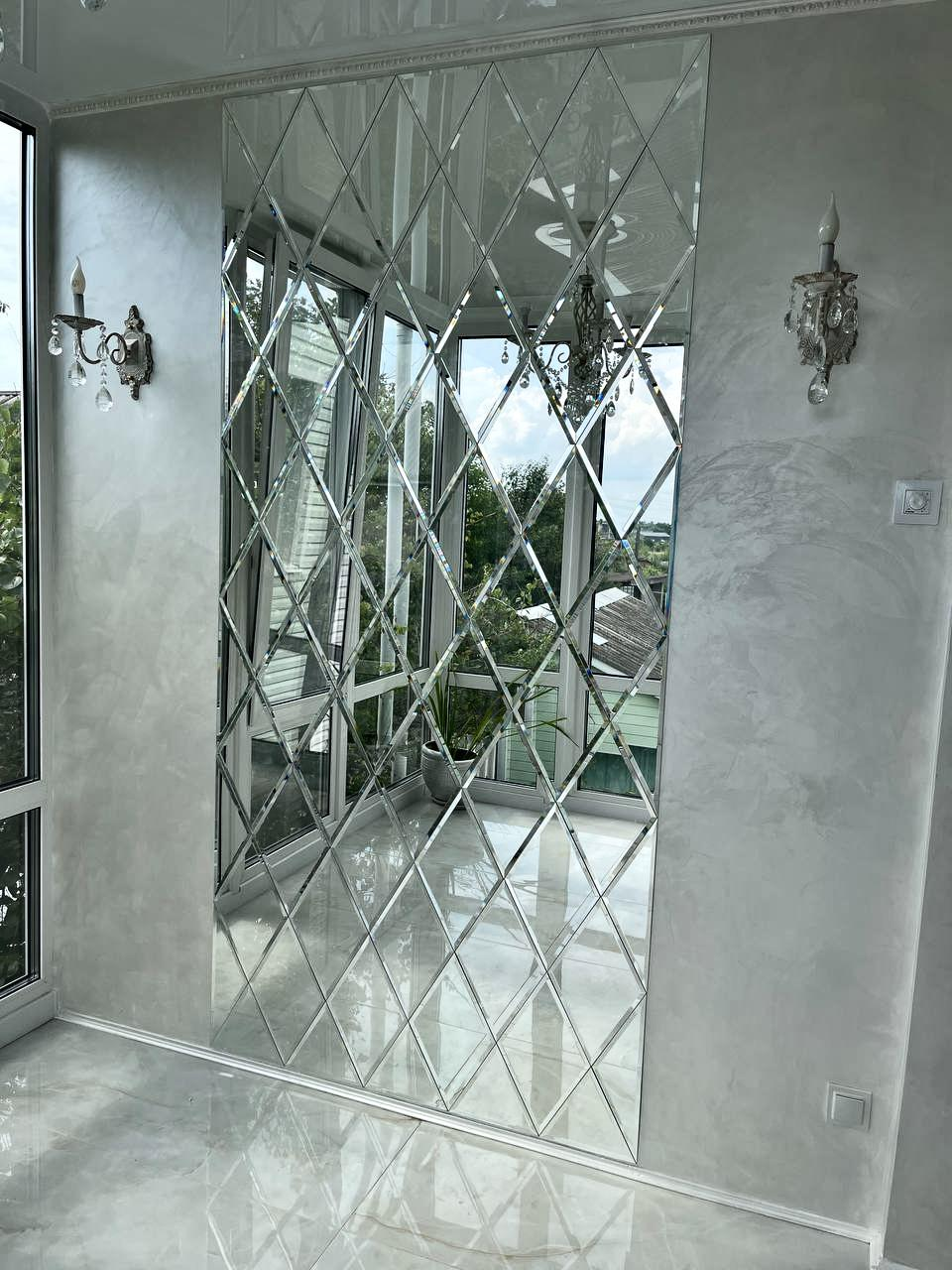 Панно зеркальное YUF_GLASS 1800х900 мм (273)