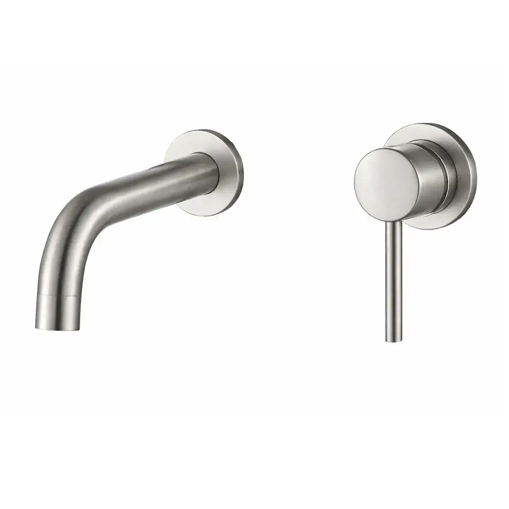 Смеситель для раковины VBI Milano однорычажный Никель (VBI-050102NI) Смеситель для раковины VBI Milano однорычажный Никель (VBI-050102NI)