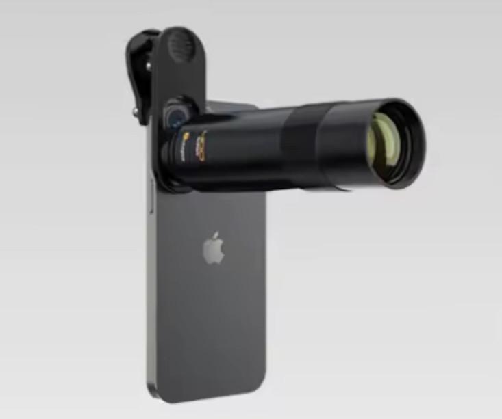 Телефотообъектив Foton Fotogear 400MM со штативом для смартфона (2669335796) - фото 4 Телефотообъектив Foton Fotogear 400MM со штативом для смартфона (2669335796) - фото 4