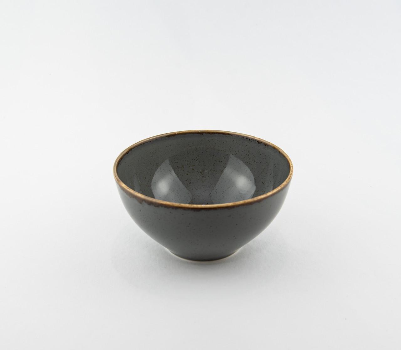Тарелка Porland Seasons глубокая для жидких блюд или салатов 550 мл/d 14 см Dark Grey (363914)