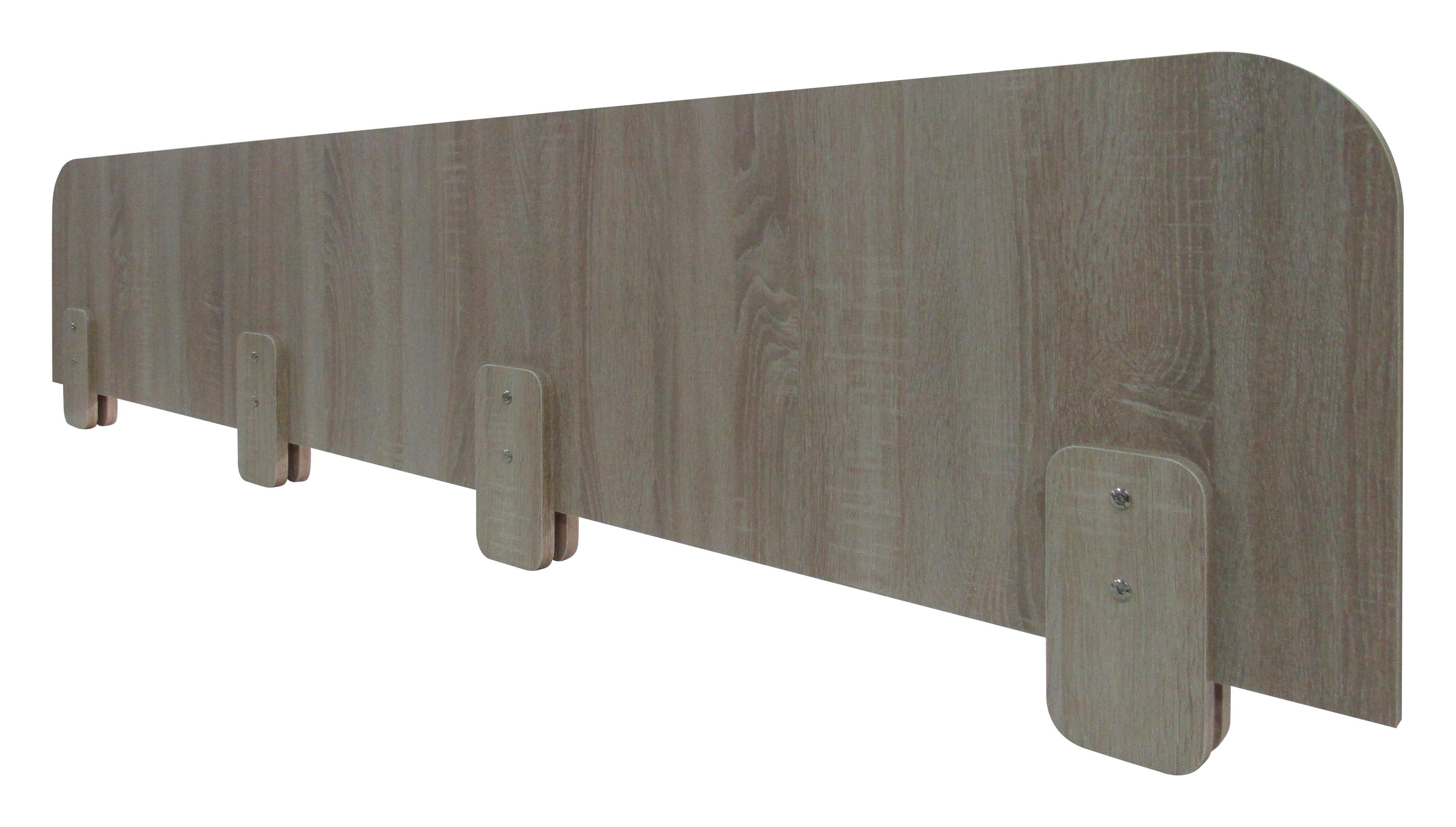 Бортик защитный для кровати МАКСИ-МЕбель №7 под толщину боковой царги 22 мм Дуб сонома (11887)