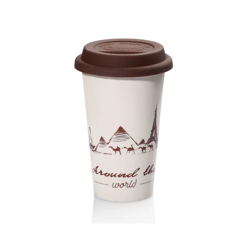 Термокружка Delonghi The Globetrotter DLSС-057 350 мл (8-6-4012157)