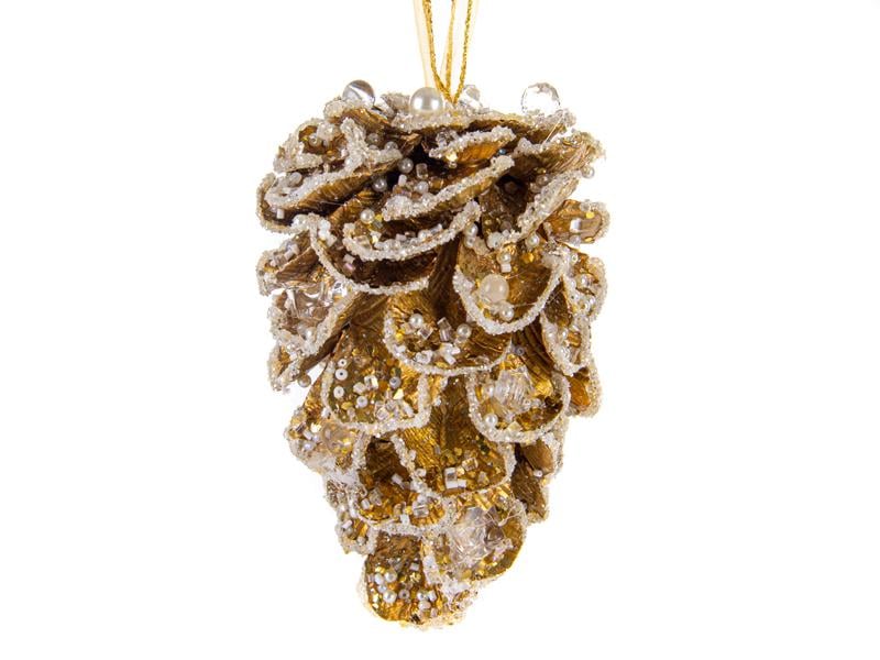 Елочное украшение Elen Шишка (66-191)