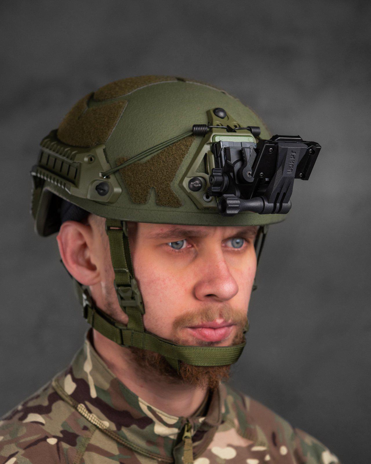 Крепление на баллистический шлем под камеру NVG Mount Base с креплением