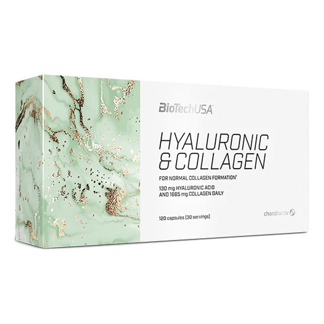 Гиалуроновая кислота с коллагеном BioTechUSA Hyaluronic & Collagen 120 капс. (22039-01)