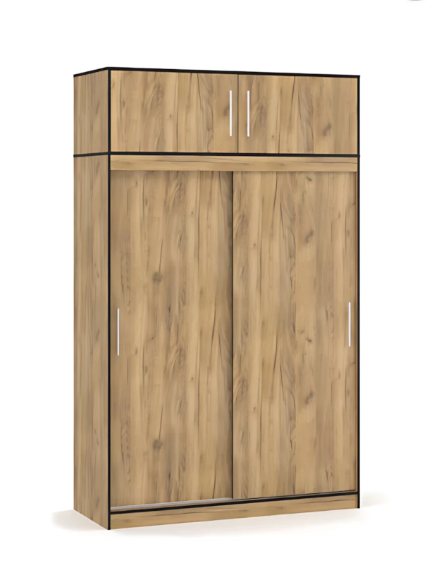 Надставка до шафи купе Мебель-Сервіс Bruklin Дуб крафт золотий (28057110) - фото 3 Надставка до шафи купе Мебель-Сервіс Bruklin Дуб крафт золотий (28057110) - фото 3