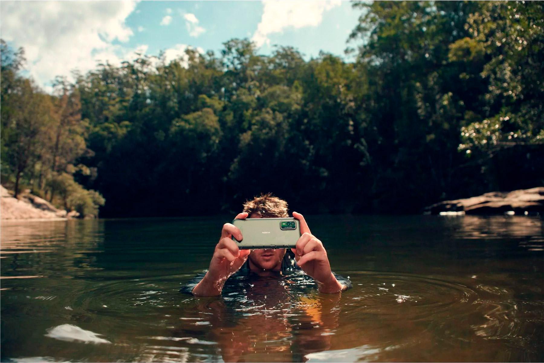 Смартфон Nokia XR21 4/64GB Pine Green - фото 8