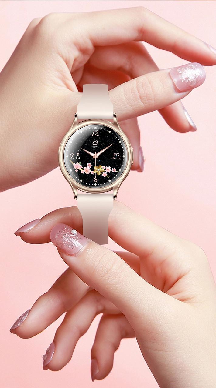 Смарт-часы женские Smart Watch MIRABELLE Android с датчиком сердечного ритма - фото 3