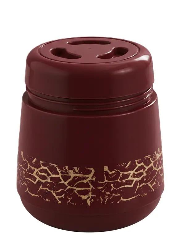 Термос харчовий зі скляною колбою для їжі 1,2 л Red