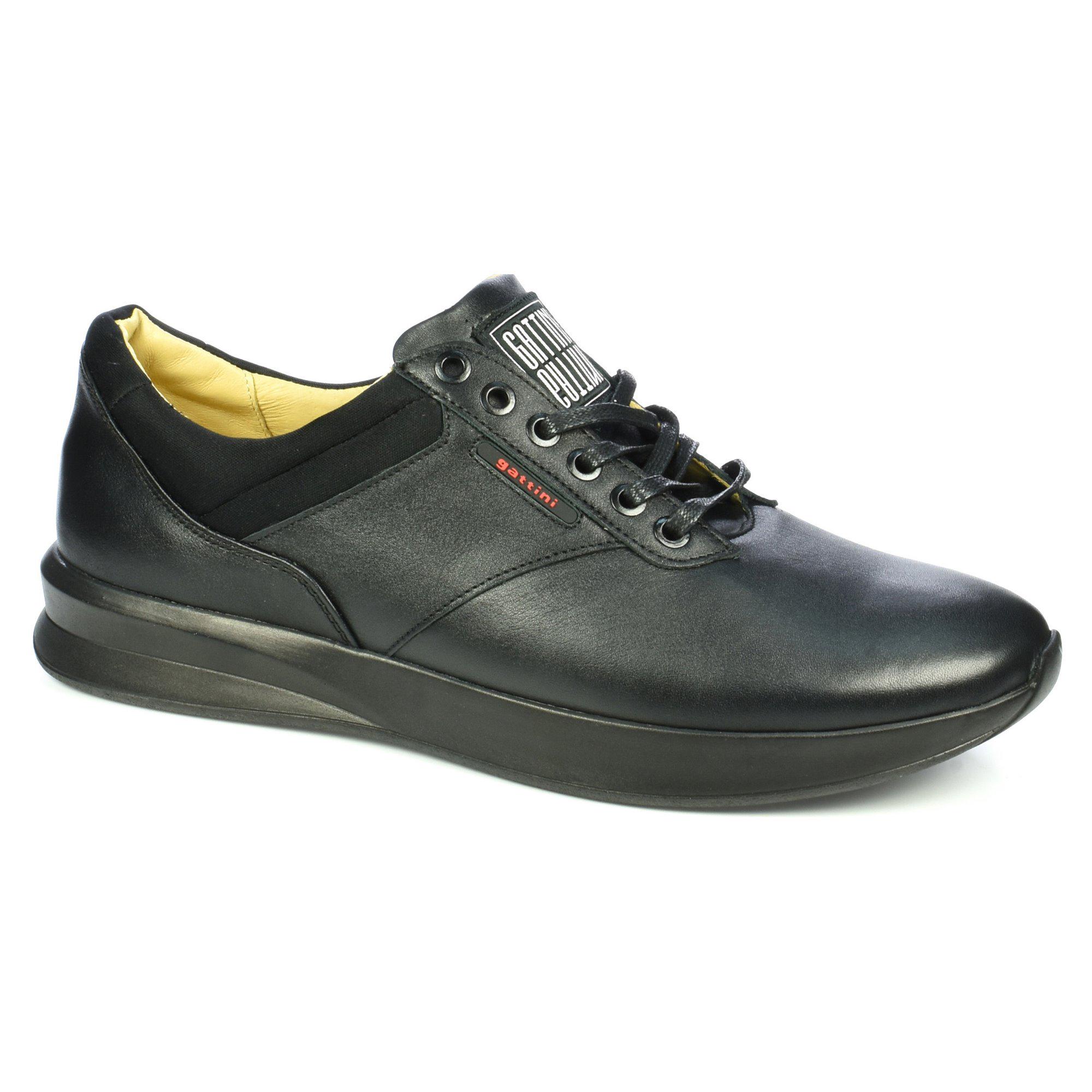 Туфли мужские осенние повседневные Gattini р. 45 Черный (4603-45)