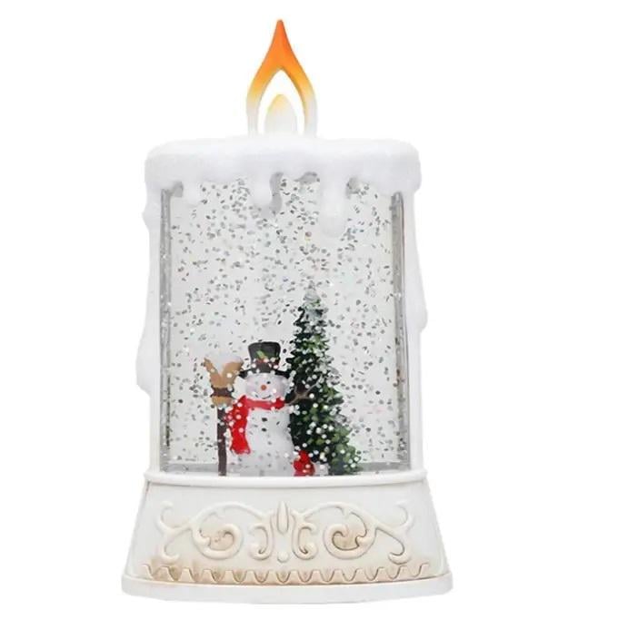 Ночник новорічний музичний Xmas WDL 23005C 3577 Сніговик White (608130) Ночник новорічний музичний Xmas WDL 23005C 3577 Сніговик White (608130)