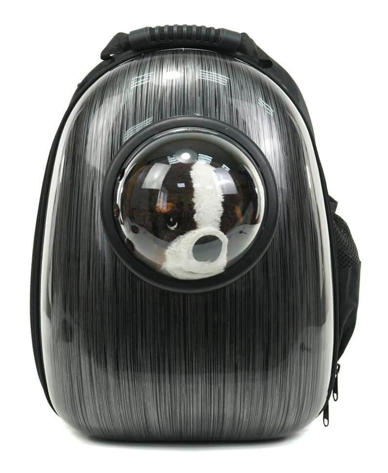 Рюкзак для переноски домашних питомцев CosmoPet CP-87 с иллюминатором 42х31х20 см Black (3_06380) - фото 3 Рюкзак для переноски домашних питомцев CosmoPet CP-87 с иллюминатором 42х31х20 см Black (3_06380) - фото 3