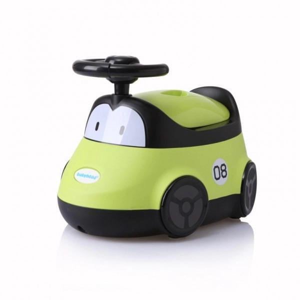 Горшок Babyhood Автомобиль с крышкой Зеленый (BH-116G) Горшок Babyhood Автомобиль с крышкой Зеленый (BH-116G)