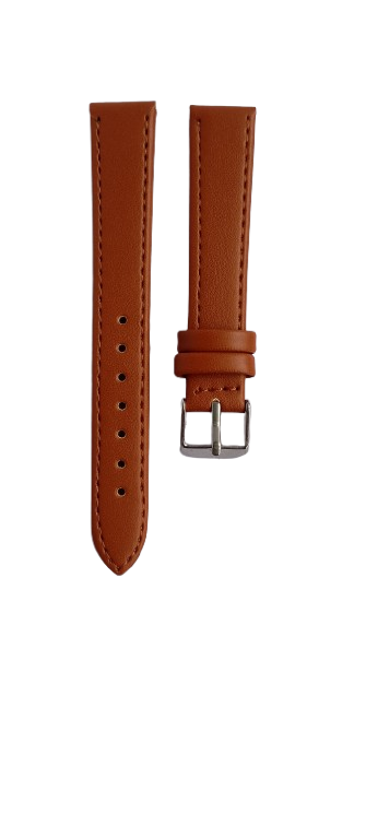 Ремінець для годинника Тоскана гладкий 16х170 мм Світло-коричневий (3891) Ремінець для годинника Тоскана гладкий 16х170 мм Світло-коричневий (3891)