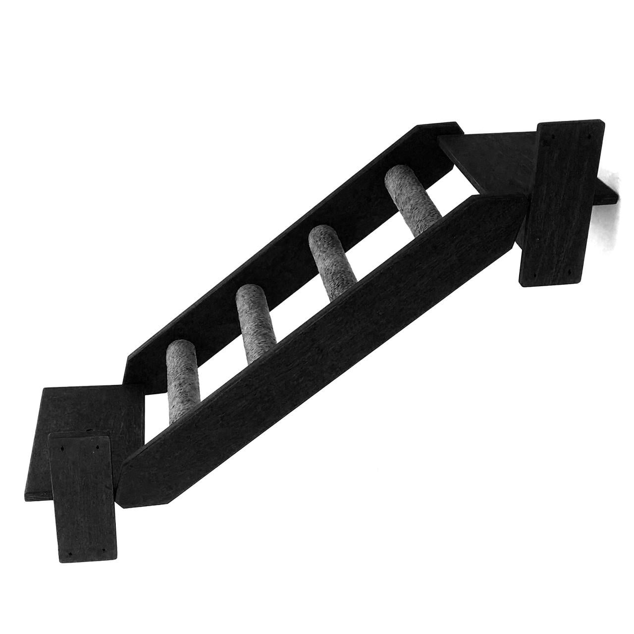 Комплекс игровой для кошек из дерева Бурайми Венге (ИГК-000612) Комплекс игровой для кошек из дерева Бурайми Венге (ИГК-000612)