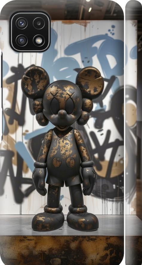 Чехол на Samsung Galaxy A22 5G A226B Bronze kaws v2 (6098m-2581-42517)
