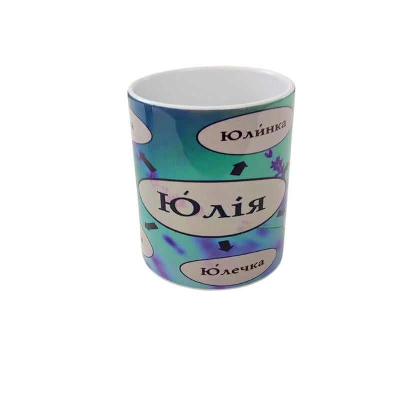 Чашка именная "Юлія" 330 мл (3011)