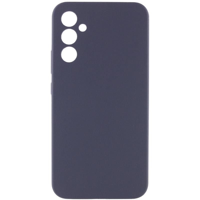 Чехол Silicone Cover Lakshmi Full Camera (AAA) для Samsung Galaxy A35 Dark Grey