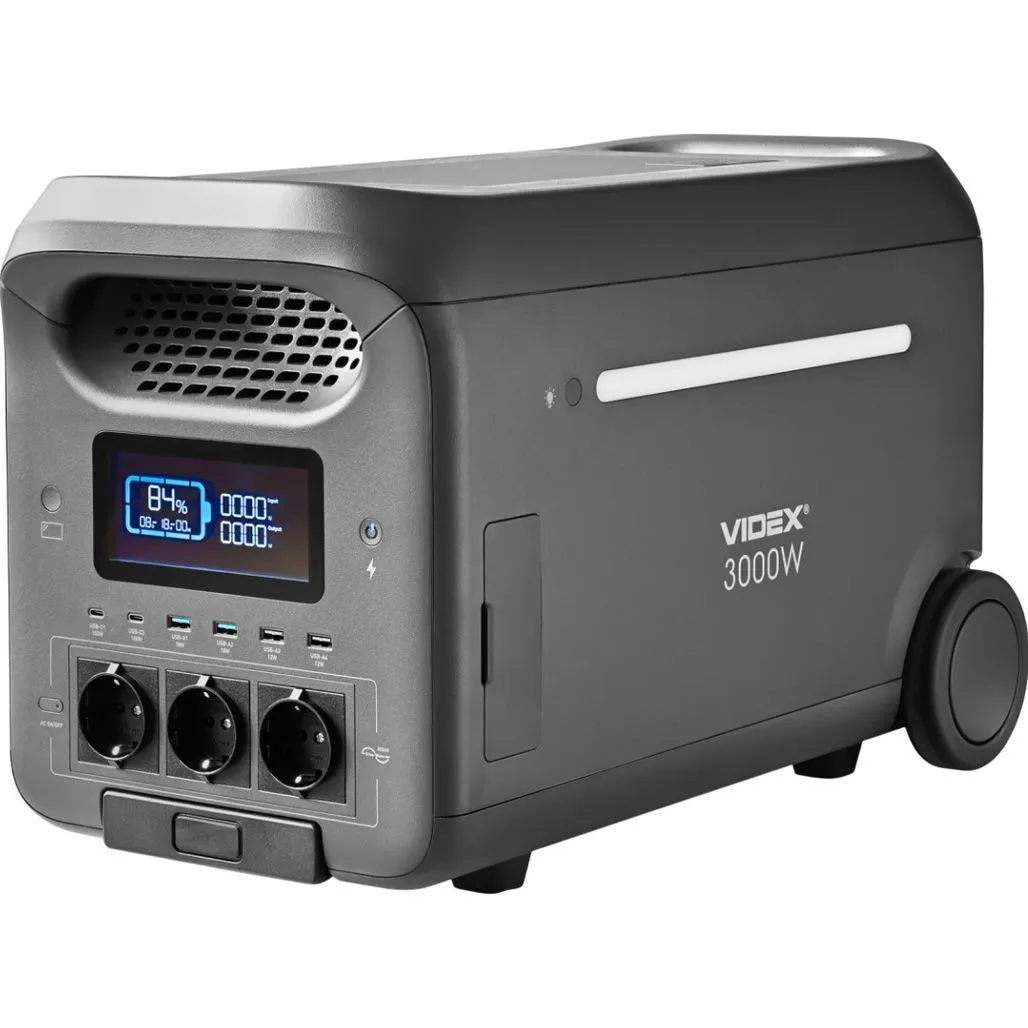 Зарядная станция Videx Oasis 3000W 2560Wh (VPS-SG1-3KW) - фото 2