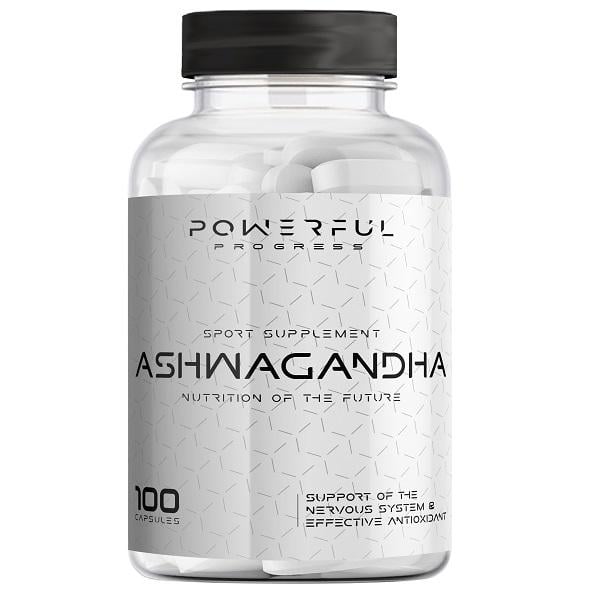 Натуральная добавка для спорта Powerful Progress Ashwagandha 100 капс. (000021189)