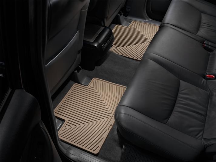 Килимки автомобільні задні гумові WeatherTech W136TN Ford/Lincoln/Toyota Edge/MKX/4Runner/Tacoma Crew Cab 2007-2013 Бежевий (1185135560)