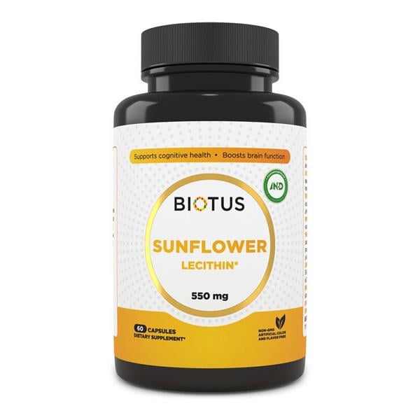 Лецитин Biotus Lecithin Sunflower 60 капс. (23183881)