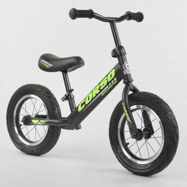 Беговел Corso Acceleration 12" надувные колеса (90636) - фото 1 Беговел Corso Acceleration 12" надувные колеса (90636) - фото 1