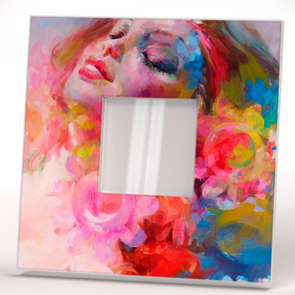 Дзеркало декоративне Щаслива 260х260 мм (M03808) - фото 2 Дзеркало декоративне Щаслива 260х260 мм (M03808) - фото 2