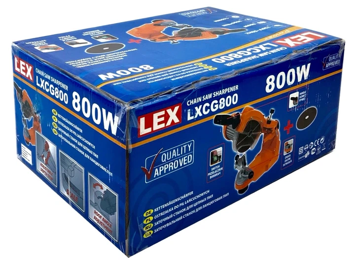 Станок для заточки цепей LEX LXCG800 асинхронный двигатель (4241) - фото 5 Станок для заточки цепей LEX LXCG800 асинхронный двигатель (4241) - фото 5