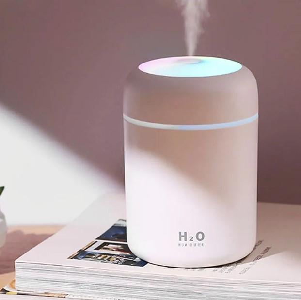 Увлажнитель воздуха Humidifier H2O 300 мл Pink - фото 1