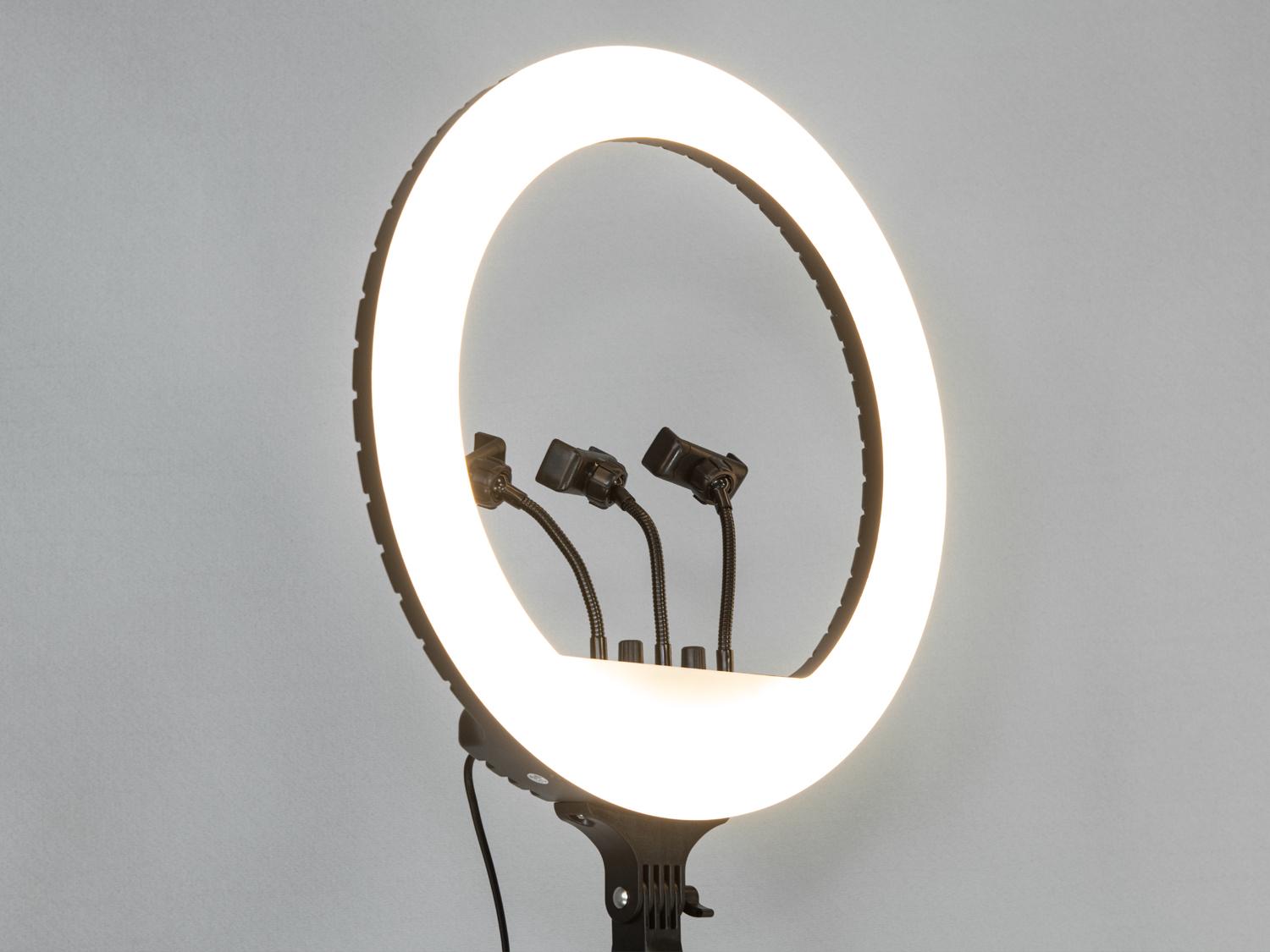 Кольцевая лампа RGB с пультом без штатива 45 см 220В (SL-RL-18RGB) - фото 3 Кольцевая лампа RGB с пультом без штатива 45 см 220В (SL-RL-18RGB) - фото 3