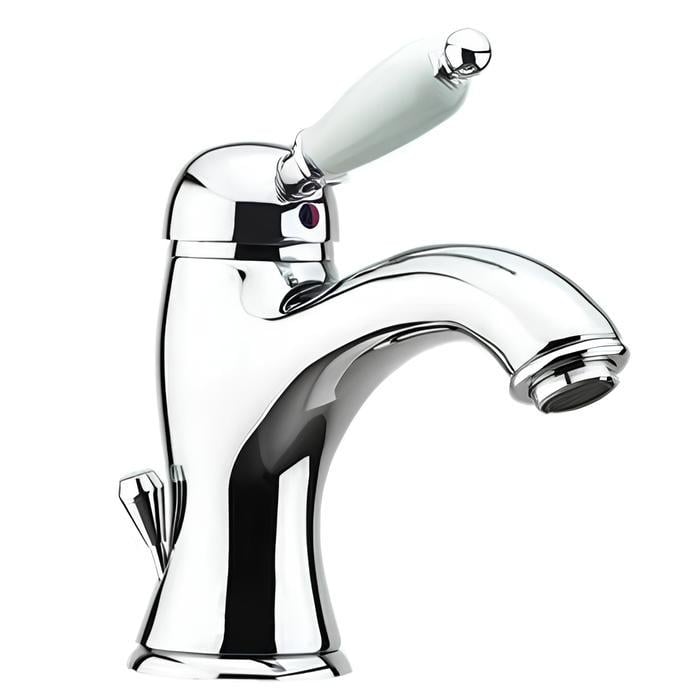 Змішувач для умивальника SANTAN IMPERIAL 83CR5221/донний клапан (111303)