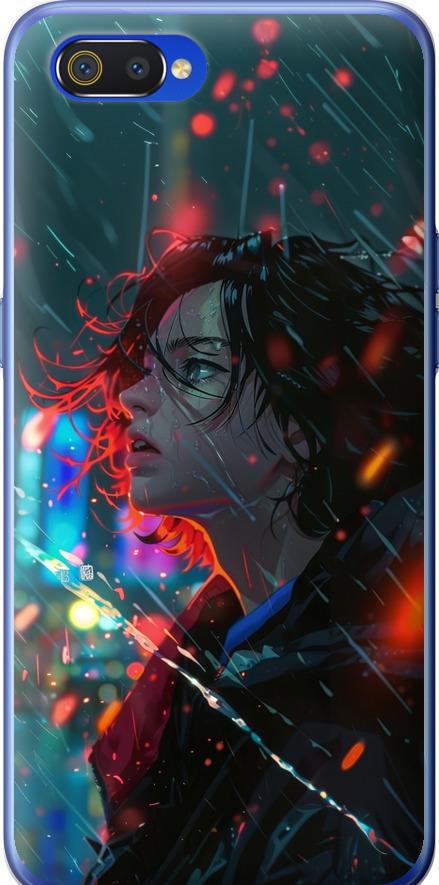 Чехол на Realme C2 Ночные огни (6096t-1852-42517) Чехол на Realme C2 Ночные огни (6096t-1852-42517)