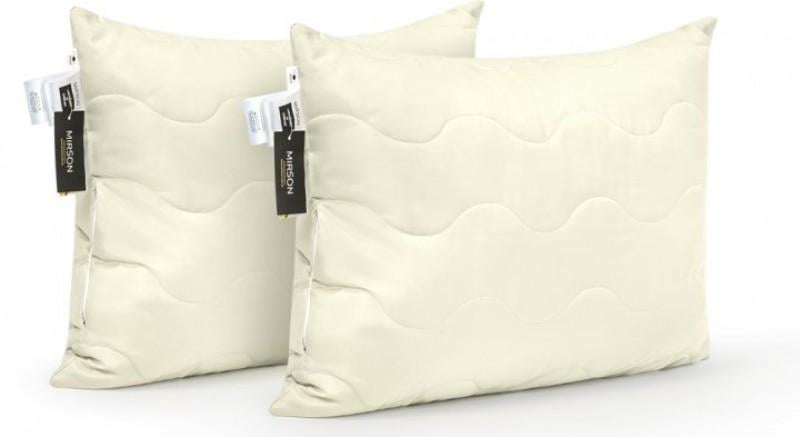 Набор подушек MirSon BamBoo №1614 Eco Light антиаллергенные средние 50х70 см 2 шт. Creamy (2200002652384)