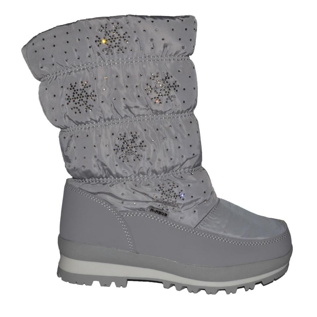 Сапоги зимние ML-9653K-4 р. 34 22,5 см L-Grey (102-965-34)