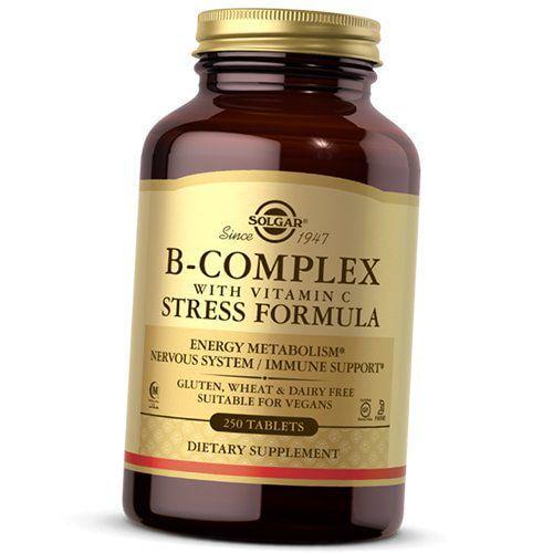 Витамины Solgar B-Complex with Vitamin C 250 табл. (36313106)