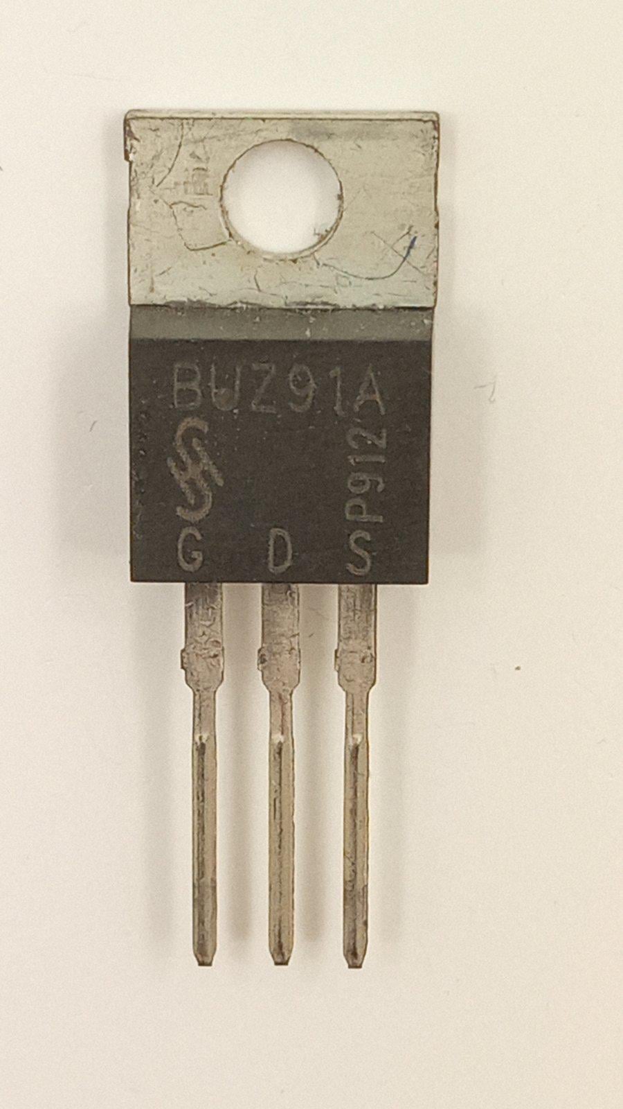 Транзистор BUZ91A 600V 8A 150W (06283)